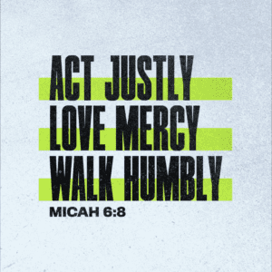 Micah 6:8 Image Banner