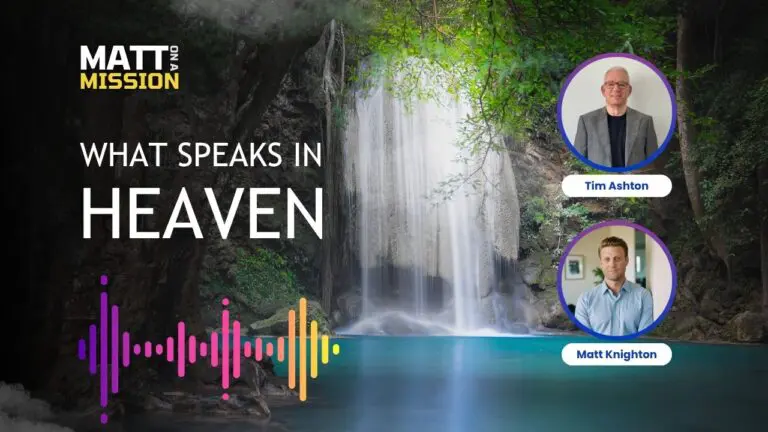 What speaks in Heaven