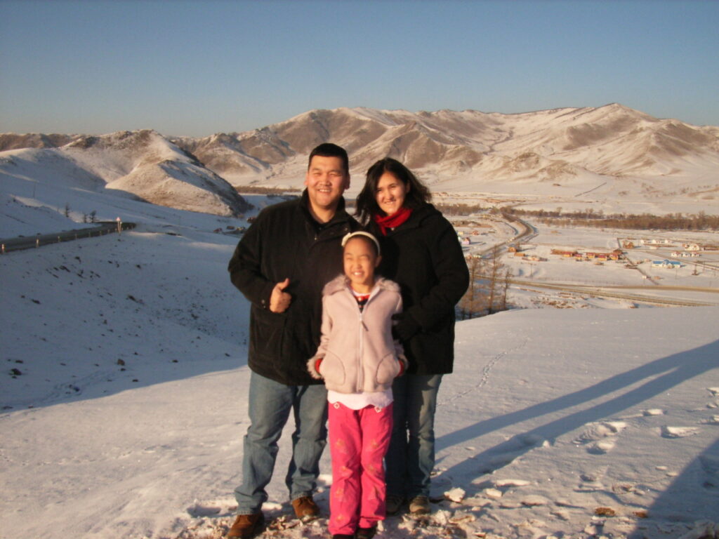 Augie and Navcha - our hosts