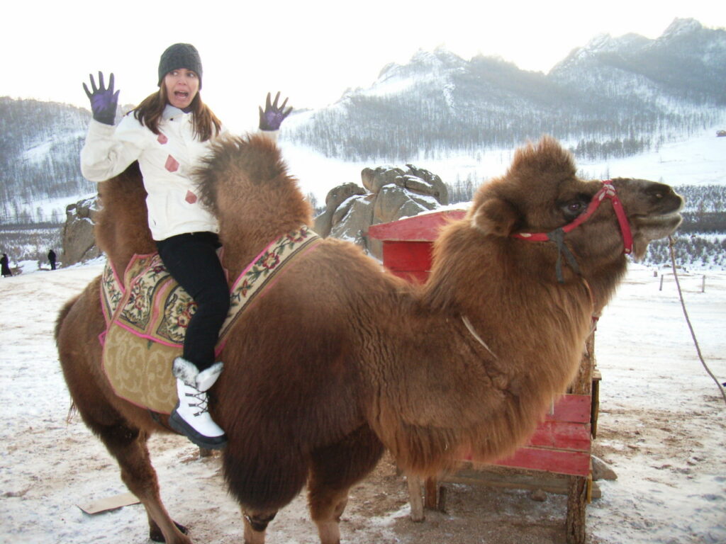Riding Fluffy Camels